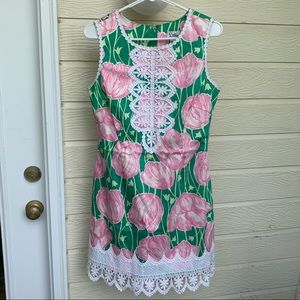 • Vintage Lilly Pulitzer Tulip Print Shift Dress •